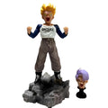 Young Trunks Super Saiyan Rage Figurine with Exchangeable Head