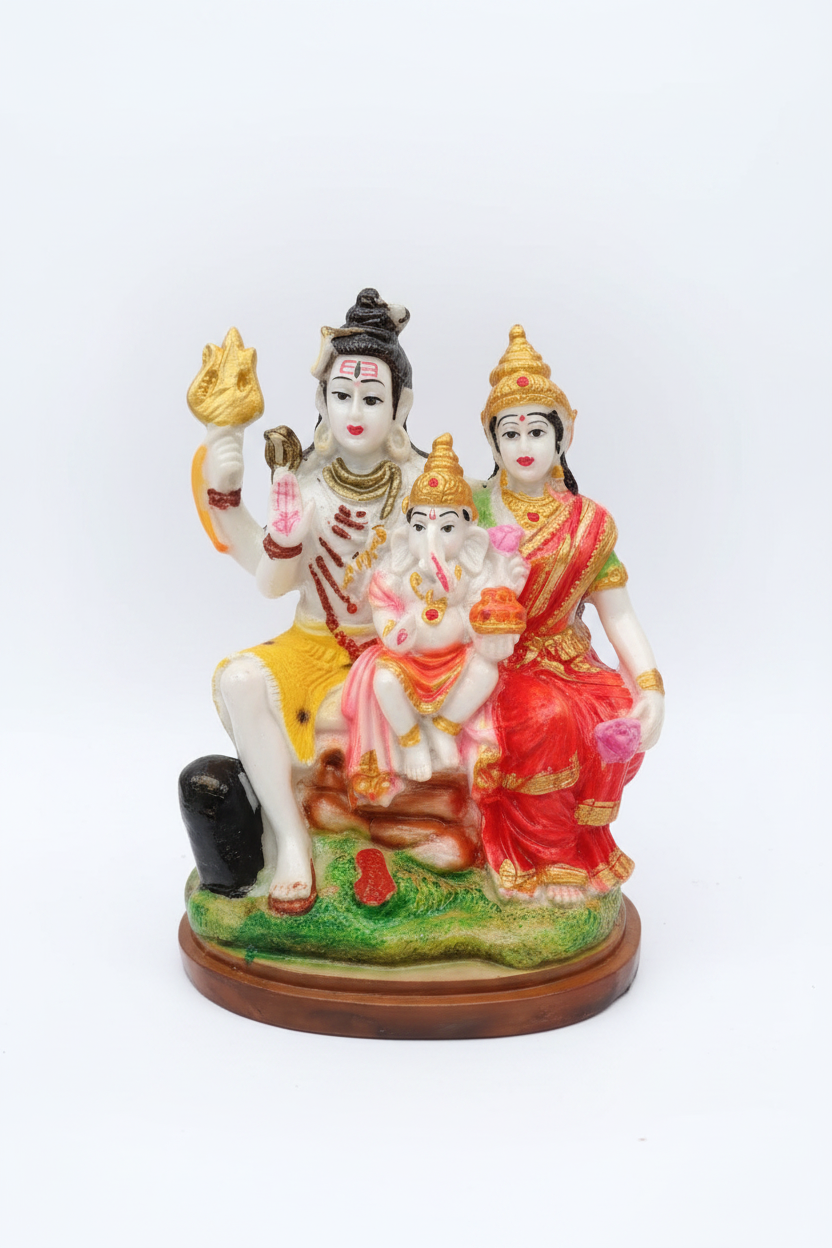 Shiv Parivar Murti – Premium Product Shot