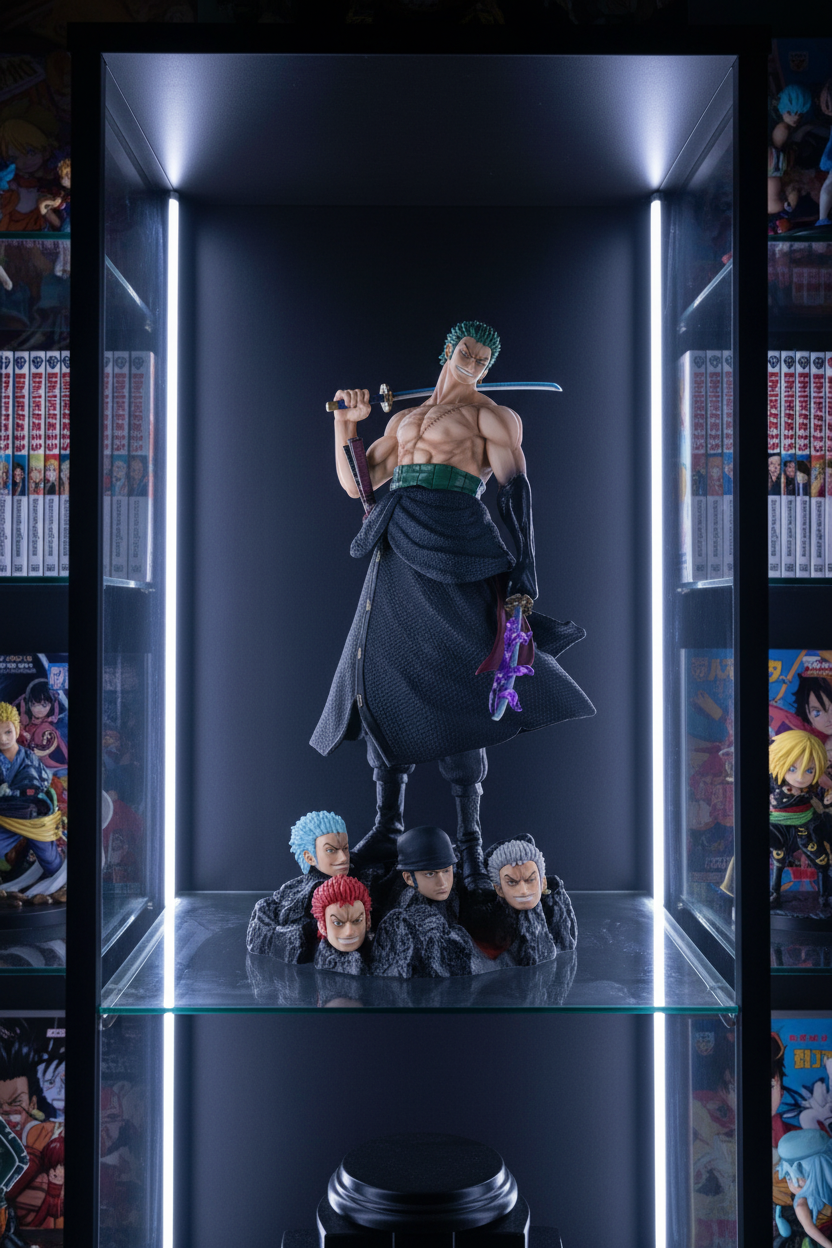 Roronoa Zoro Figurine - Cinematic Display Shot