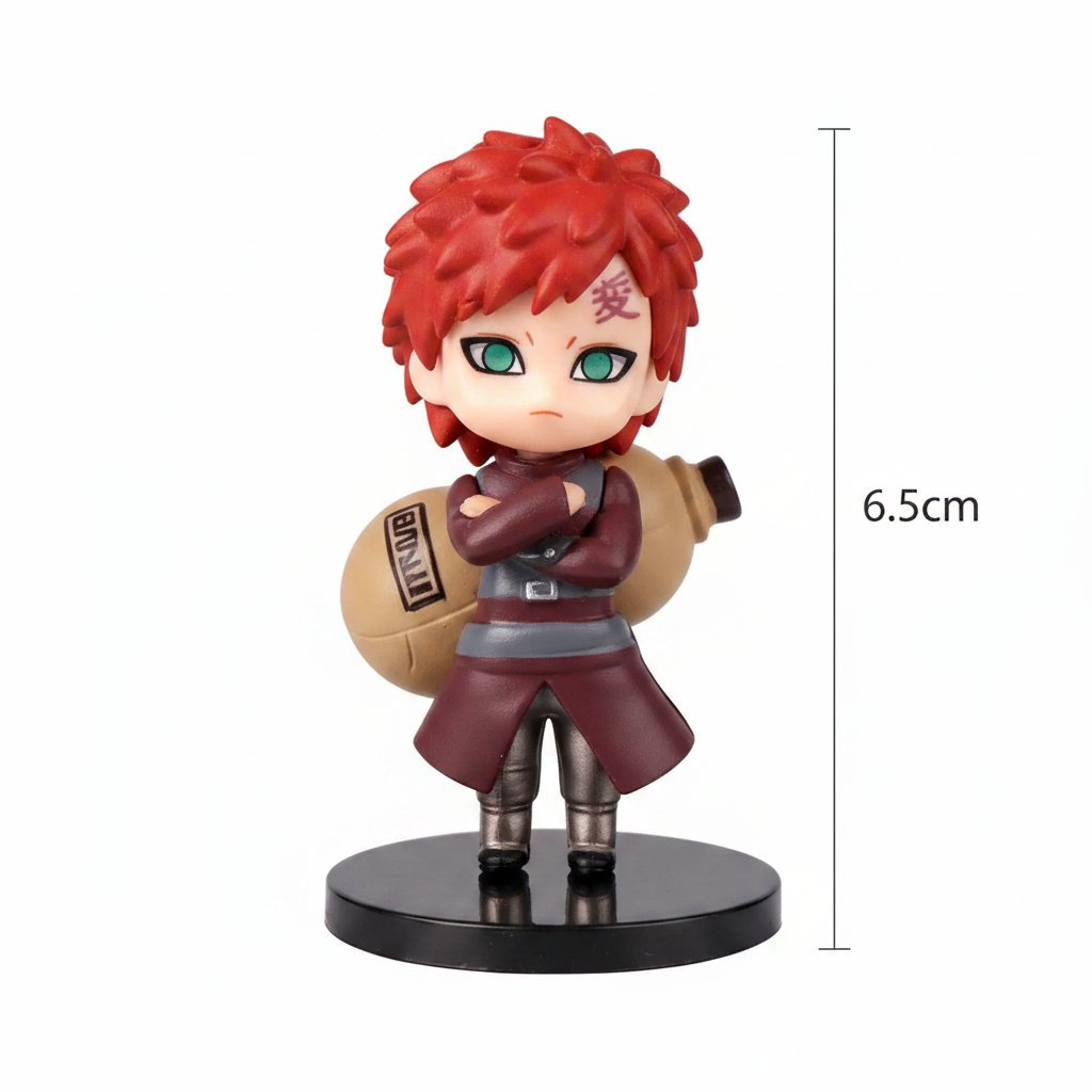 Gaara - Chibi Figurine Dark Maroon Outfit