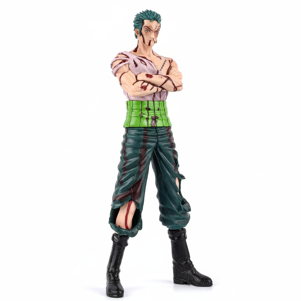 Roronoa Zoro Nothing Happened Figurine – Clean Studio Shot