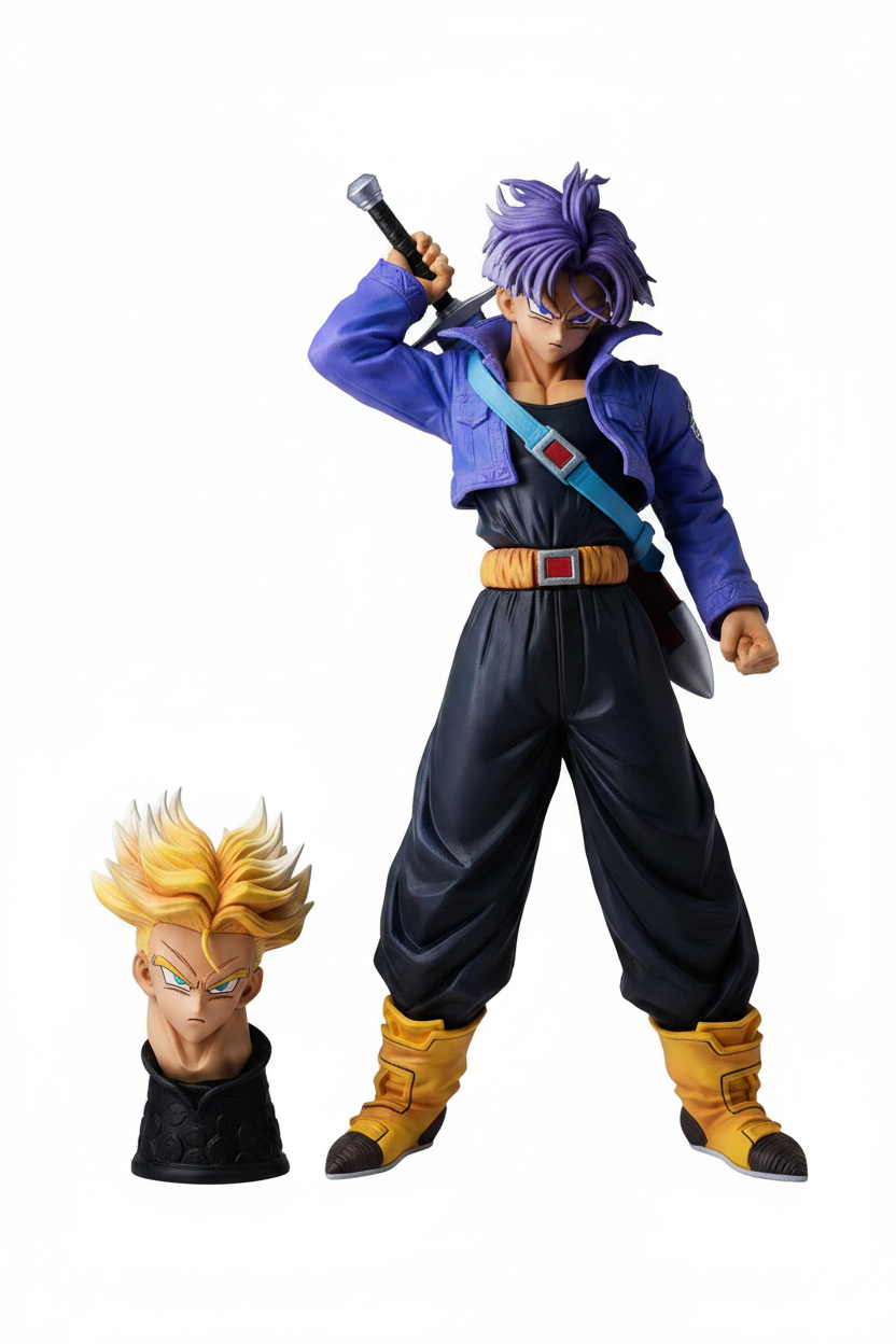 Trunks Figurine - White Background Studio Shot