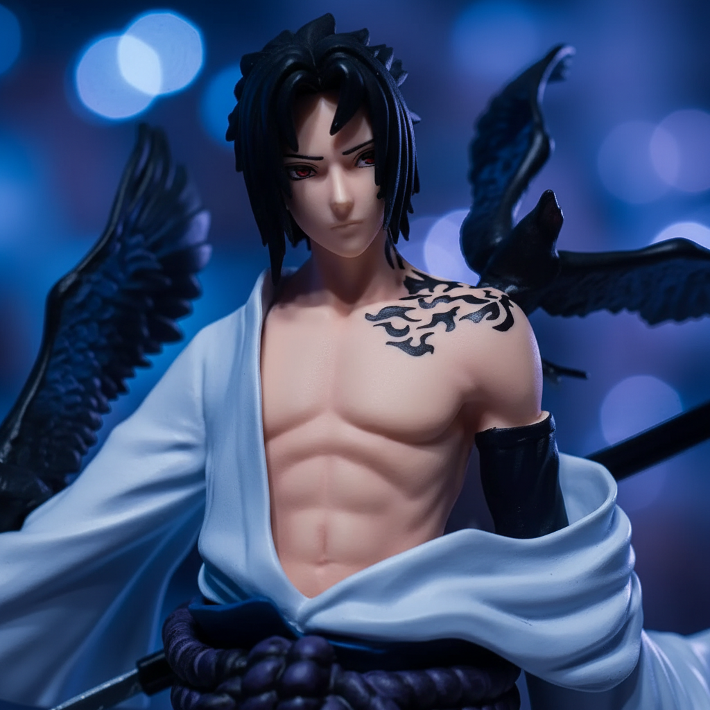 Sasuke Uchiha - Close-up Detail Shot
