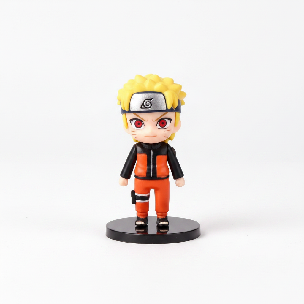 Naruto Uzumaki - Chibi Figurine Red Eyes