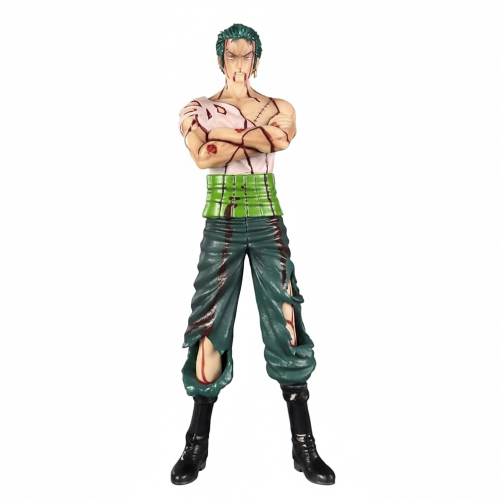 Roronoa Zoro Nothing Happened Figurine – Arms Crossed Studio Shot