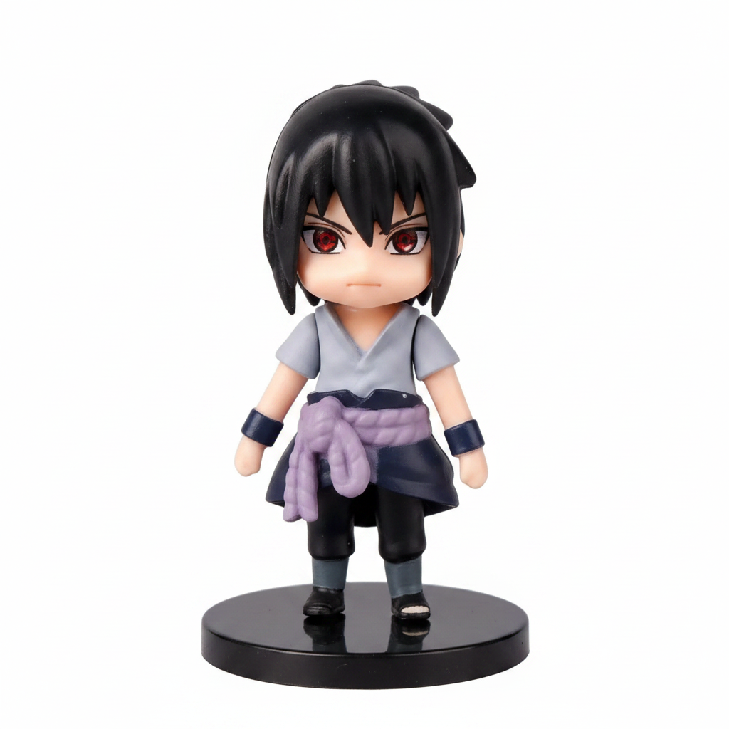 Sasuke Uchiha - Chibi Figurine Purple Outfit